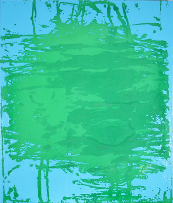 Phillip Buntin Resin and Fabric Paintings Oil on Resin Coated Muslin