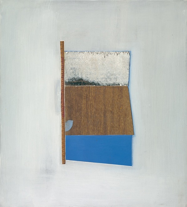 Rebecca Johnson  inlays  acrylic paint, wood inlay birch plywood panel