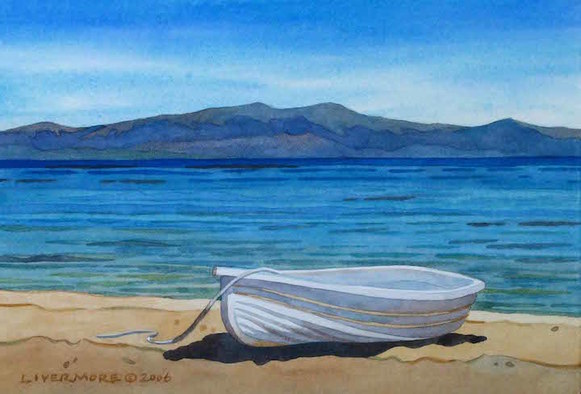 Rebecca Livermore | Paintings Tahoe watercolor on paper