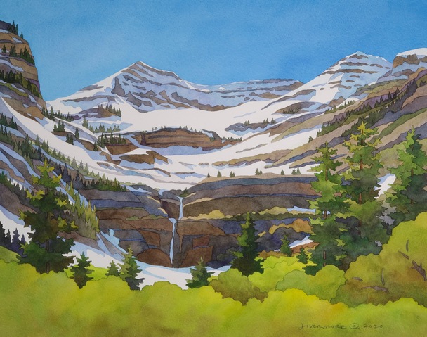 Rebecca Livermore | Paintings UTAH – NORTHERN watercolor on paper