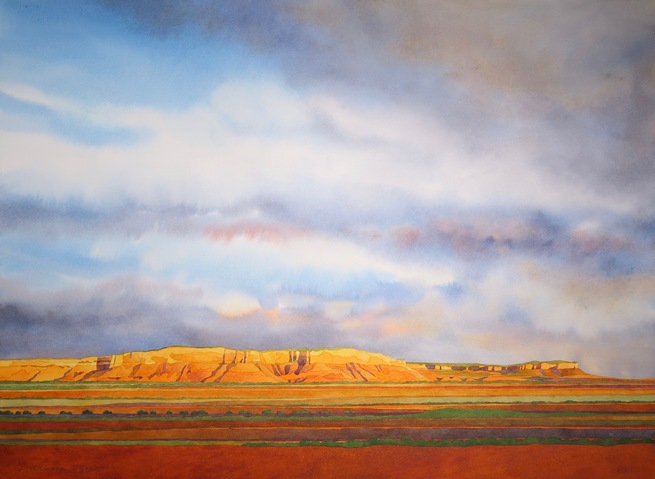 Rebecca Livermore | Paintings Big Skies watercolor on paper