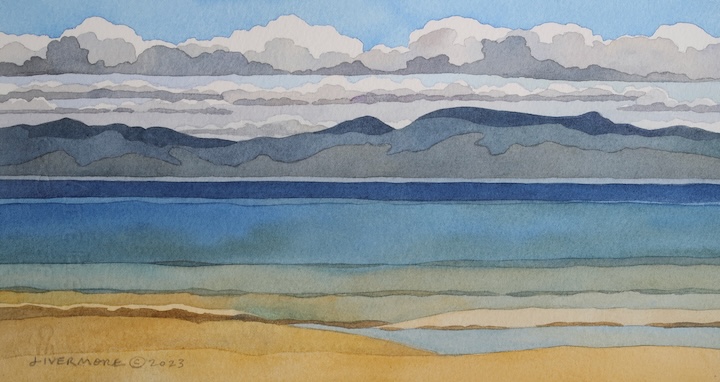 Rebecca Livermore | Paintings Tahoe watercolor on paper