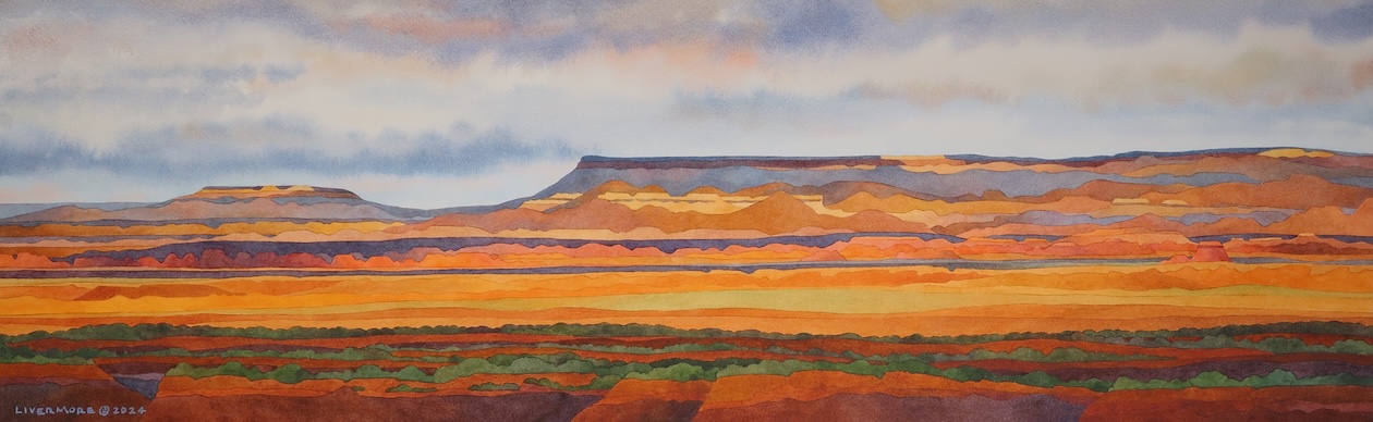 Rebecca Livermore | Paintings Arizona watercolor on paper