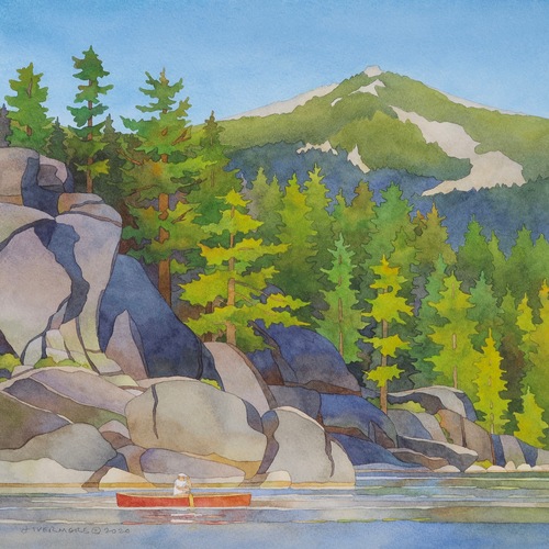 Rebecca Livermore | Paintings Tahoe watercolor on paper