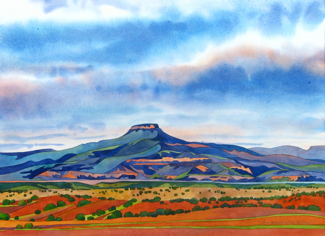 Rebecca Livermore | Paintings New Mexico watercolor on paper