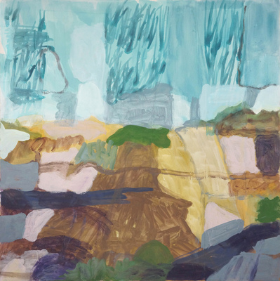 ROBERT SOLOMON Landscapes A acrylic on canvas