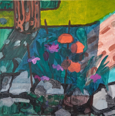 ROBERT SOLOMON Landscapes A acrylic on canvas