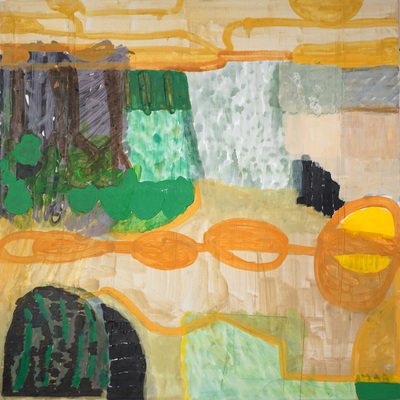 ROBERT SOLOMON NATURE b acrylic on canvas