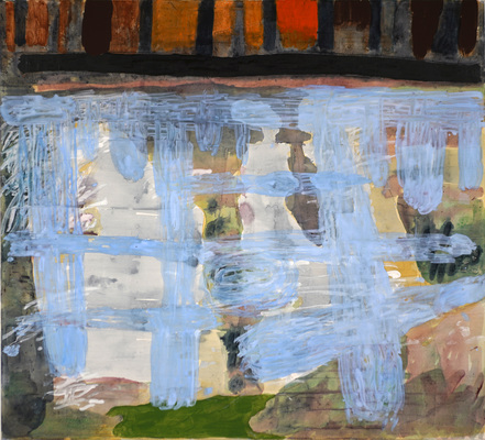 ROBERT SOLOMON NATURE b acrylic, emulsion on canvas