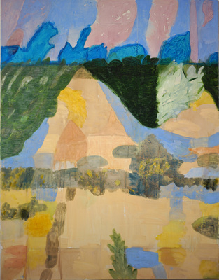 ROBERT SOLOMON NATURE b acrylic on canvas