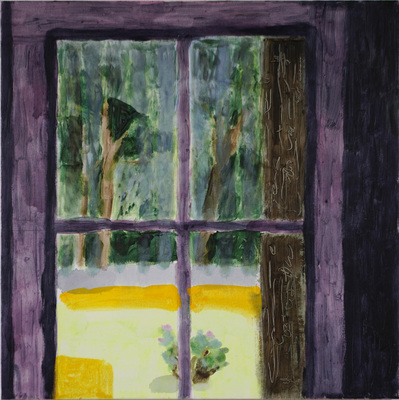ROBERT SOLOMON  NATURE a acrylic on canvas