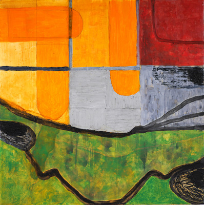 ROBERT SOLOMON  NATURE a acrylic on canvas