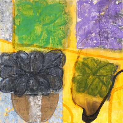 ROBERT SOLOMON  NATURE a acrylic on canvas