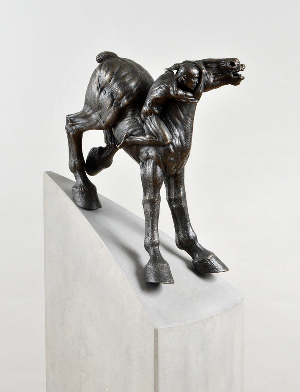  In Extremis Bronze, concrete