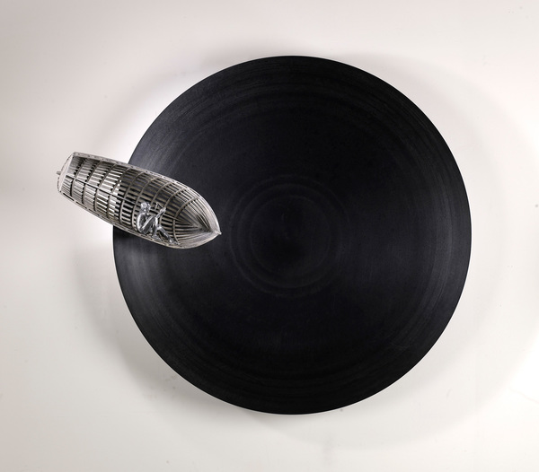  Peripheral Visions Bronze, steel, silver