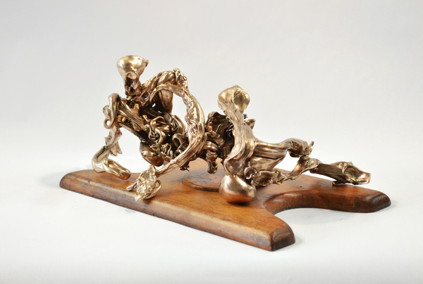  Sinuates Bronze, wood