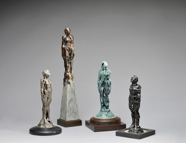  Sinuates Bronze, steel, concrete