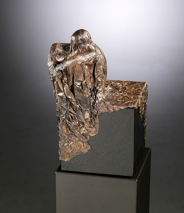 DAVID ROBINSON Mantle and Shroud Copper, granite