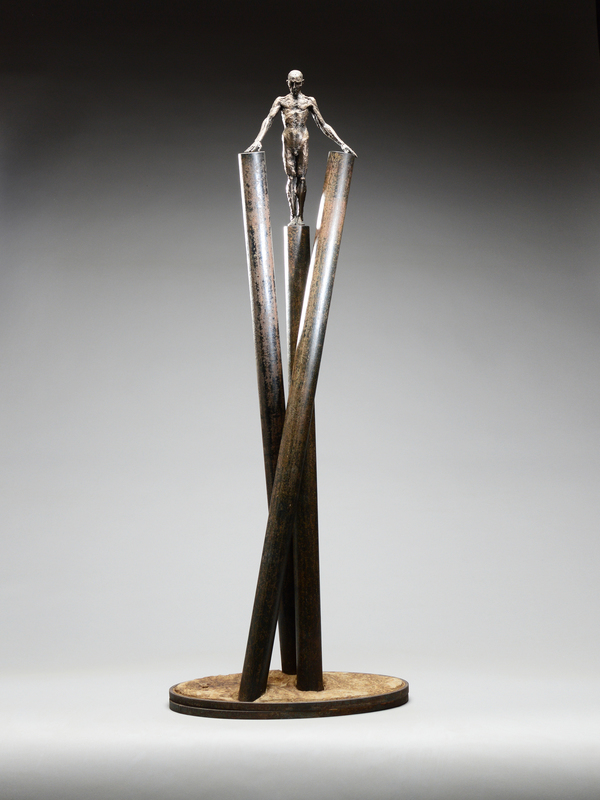  Shadows of Doubt Bronze, steel, concrete