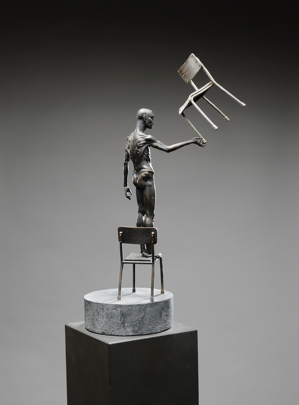  Peripheral Visions Bronze, concrete