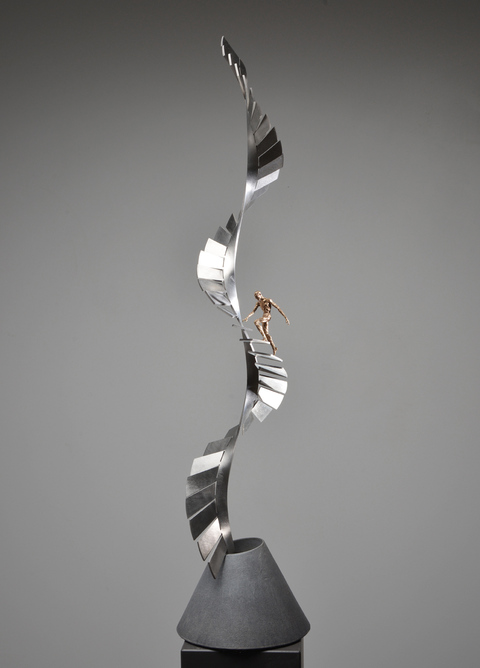  Recent Works Bronze, stainless steel, polymer-gypsum