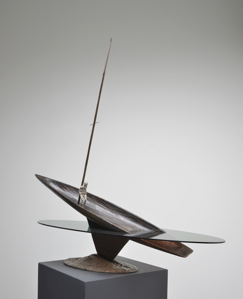 Recent Works Bronze, wood, glass