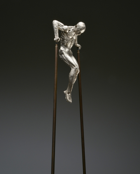  In Extremis Bronze, concrete, brass