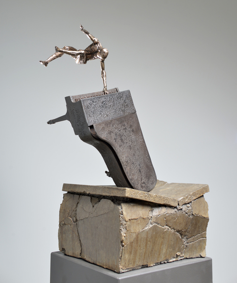  Peripheral Visions Bronze, polymer-gypsum