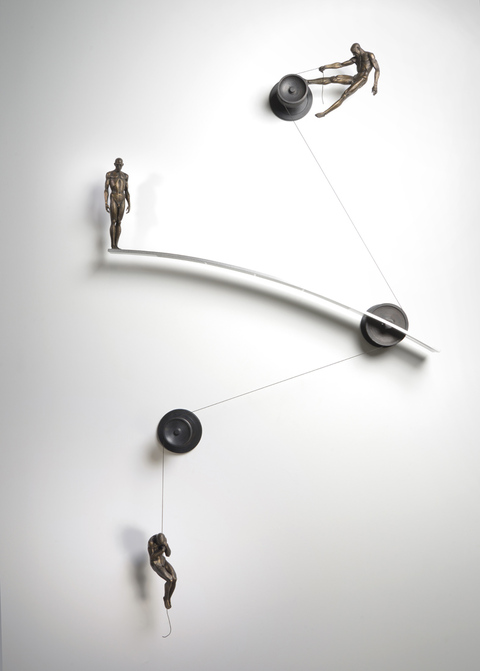 Recent Works Bronze, steel, aluminum, string