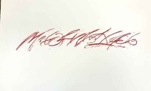 Seth Callander Recent sculpture Pastel on paper