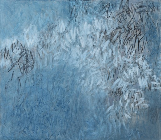  Zigzags acrylic and charcoal on canvas