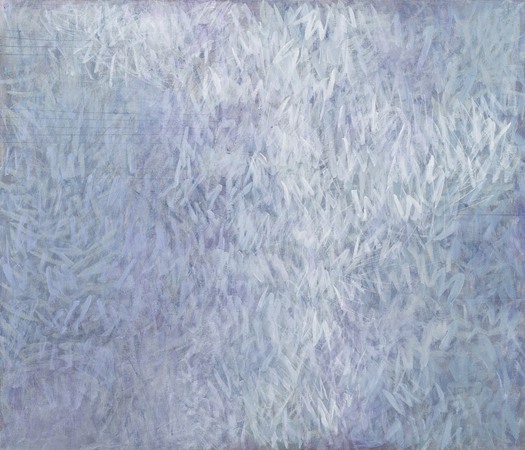  Zigzags acrylic and pencil on canvas