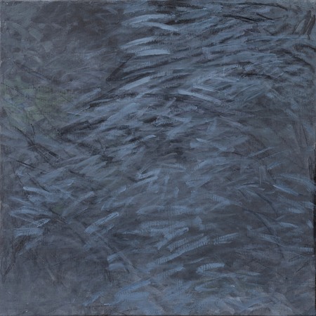  Zigzags acrylic and charcoal on canvas