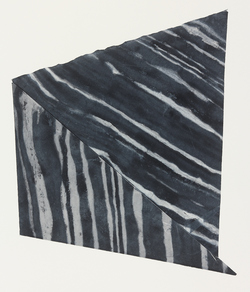 Susan Belau Strata (2013-14) etching on folded paper