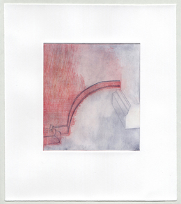 Susan Belau Terrains (2013-ongoing) etching and chine-collé