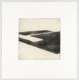 Susan Belau Terrains (2013-ongoing) etching and chine-collé