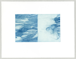 Susan Belau Duos (2020-ongoing) etching and chine-collé