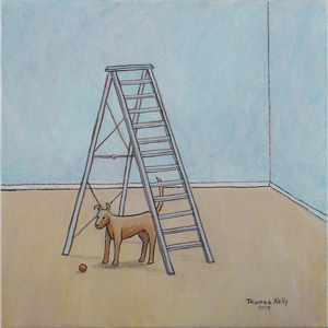 Dog and the Ladder