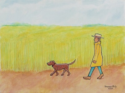Dog and the High Grass