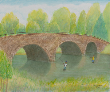 Fishing Under the Bridge 