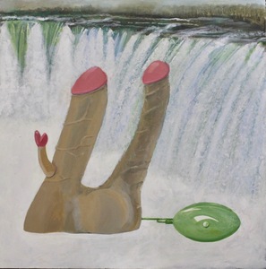 Tim Nowakowski Contemporary Painting water-based medium on board