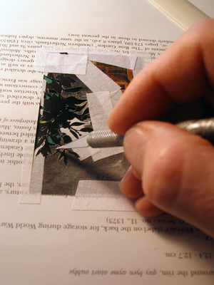 todd bartel Interlocking Collage & Puzzle-piece Collage Process 
