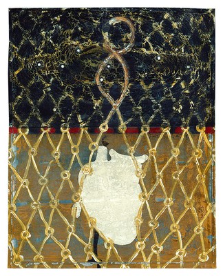 todd bartel Book of Origins 1990-91 tempera, glue wash, watercolor, Plaka, ink, stove polish on paper