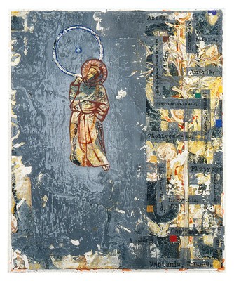 todd bartel Book of Origins 1990-91 tempera, glue wash, watercolor, Plaka, ink on paper