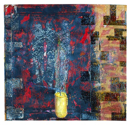 todd bartel Book of Origins 1990-91 tempera, glue wash, watercolor, Plaka, ink on paper