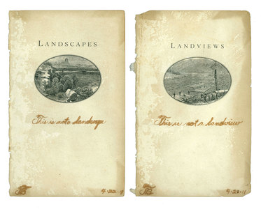 todd bartel Homages  ink, Xerography, 19th-century end pages