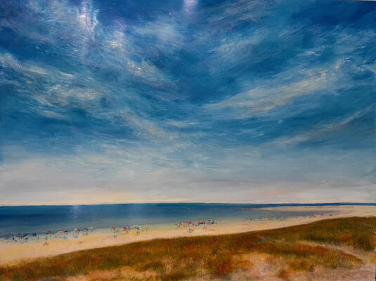  Sea & Sky oil on laminated aluminum