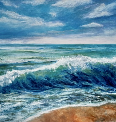  Sea & Sky 48" x 48"