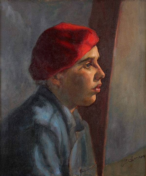 Virginia Zelman Portraits oil on canvas