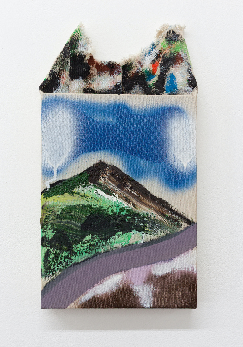 William Staples Paintings Oil, spray paint and acrylic on canvas.